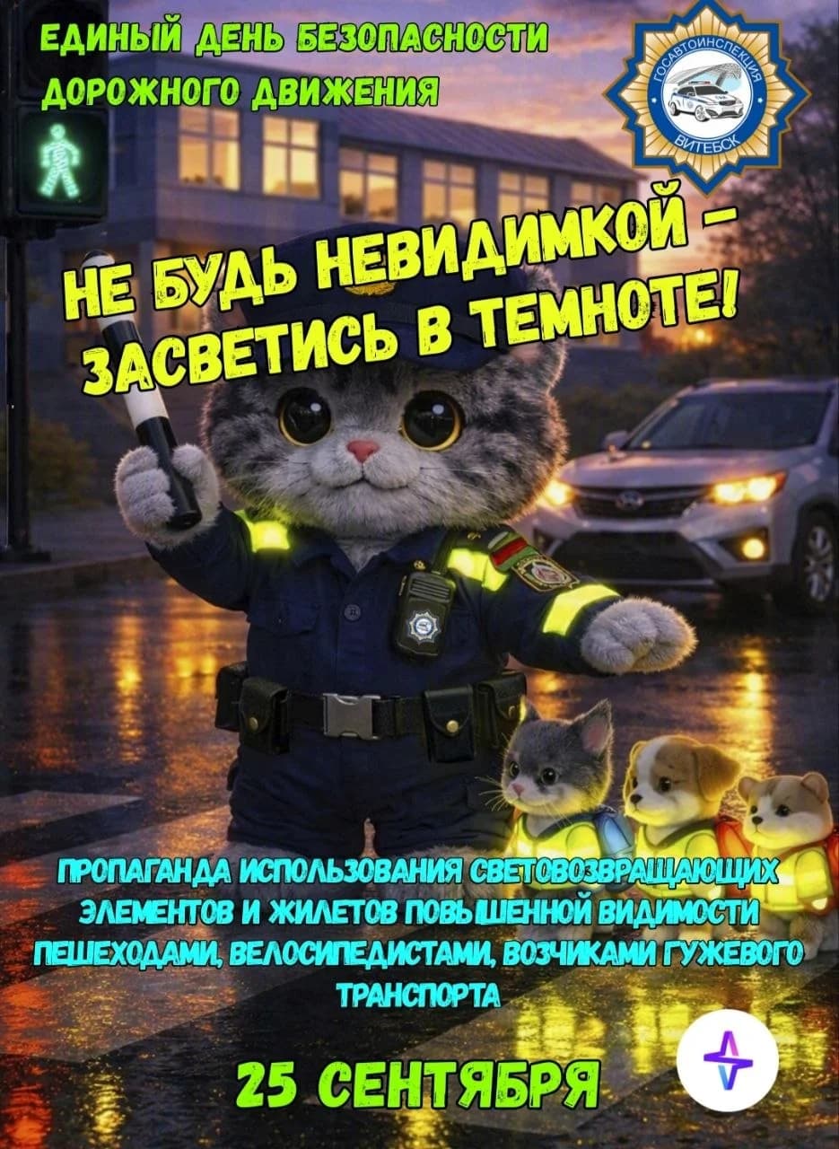 «Не будь невидимкой — засветись в темноте!»