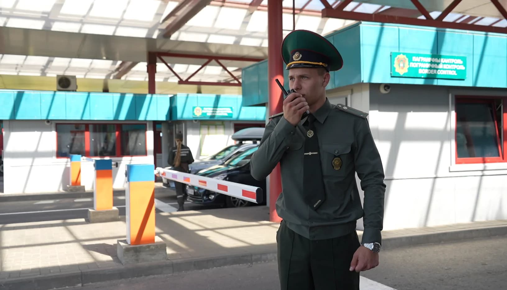 Молодые офицеры заступили на службу в Полоцком пограничном отряде.