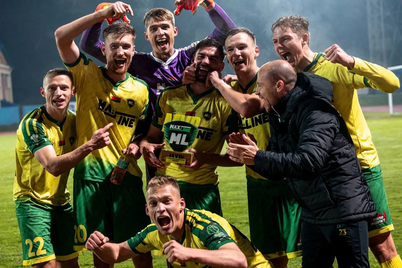 ⚽Важные победы одержали команды Витебской области в 25 туре чемпионата Беларуси по футболу.